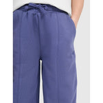 Girls' wide-leg sweatpants 4F 4FJRAW25TTROF1598-33S