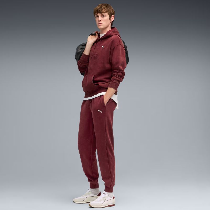 Puma ESS Elevated Relaxed Wash Hoodie M 688049 96 Pulóver
