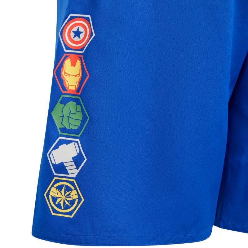 adidas x Marvel&#39;s Avengers Jr swim shorts IT8616 Úszónadrág