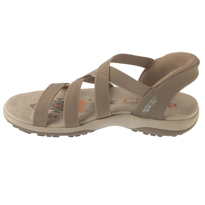 Skechers Slip-Ins: Reggae Slim - Stretch Flex 163460-TPE Beige 36 Cipő