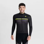 Rogelli HERO II winter black-fluorescent 3XL fekete dzseki