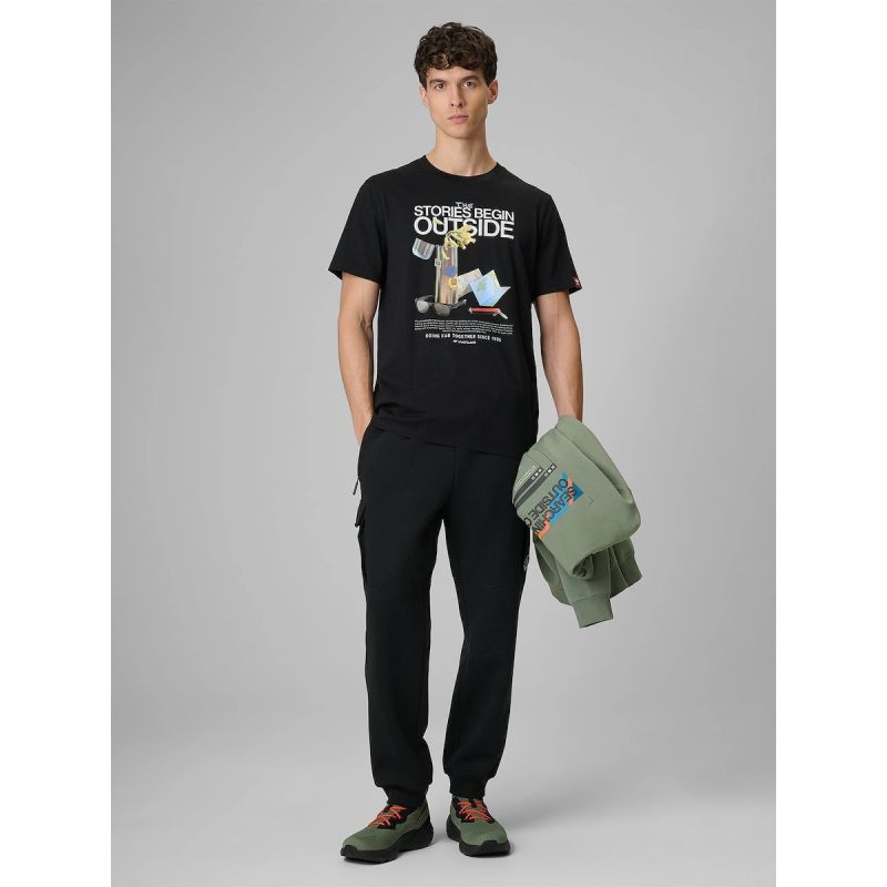 4F Men's regular printed T-shirt póló 4FRSS26TTSHM3811-20S