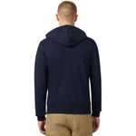Champion Men's Full Zip Hoodie Sweatshirt Navy Blue 220786 BS501 sötétkék kapucnis pulóver