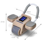 HMS KA08 Automatic Abdominal Wheel with LCD Display and Charging kabát 17-38-031