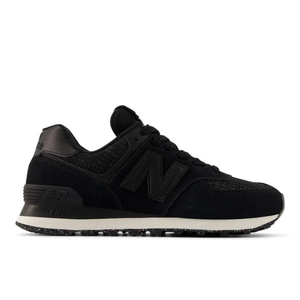 New Balance WL574 lifestyle black women's sneakers (WL574PSS) General