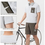 Rockbros Men's MTB T-Shirt fehér póló