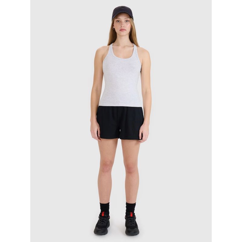 Women's slim plain top 4F