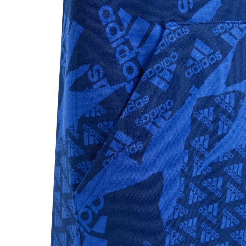 adidas Essentials Allover Print HD Jr IS2555 sweatshirt Pulóver
