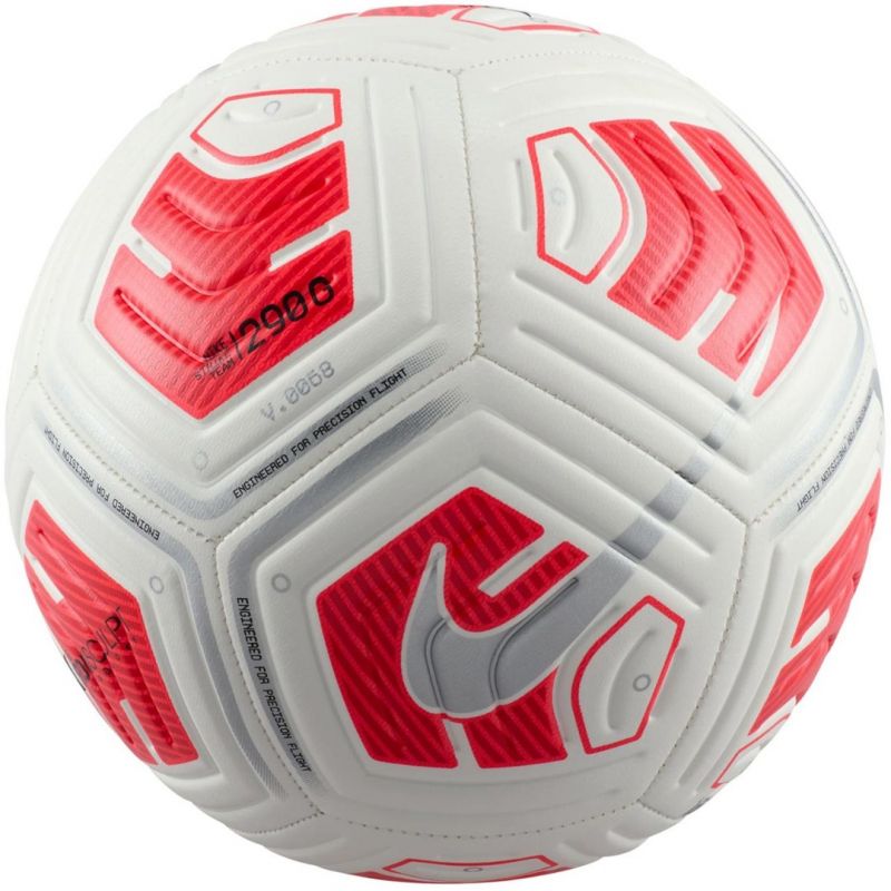 Nike Strike Team - FA24 white and red FZ7557 100 piros futball labda