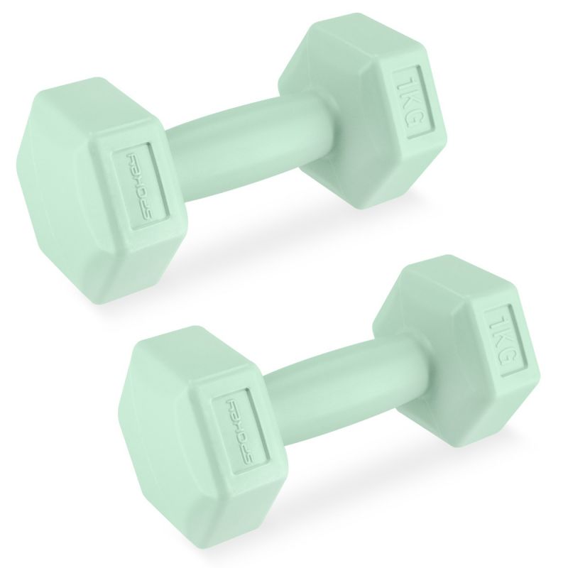 Spokey Monster dumbbells 2x 1 kg SPK-944049 Edzőfelszerelés