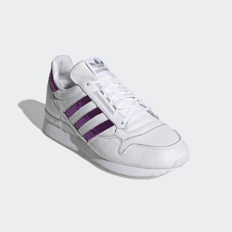 Adidas Originals ZX 500 Cloud White/Shock Purple women's - G55663 36 a utcai cipő