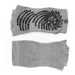 Gaiam Non-Slip Toeless Yoga Socks szürke training equipment 63708