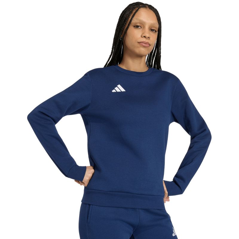 Women's adidas Entrada 26 Sweat Top navy blue