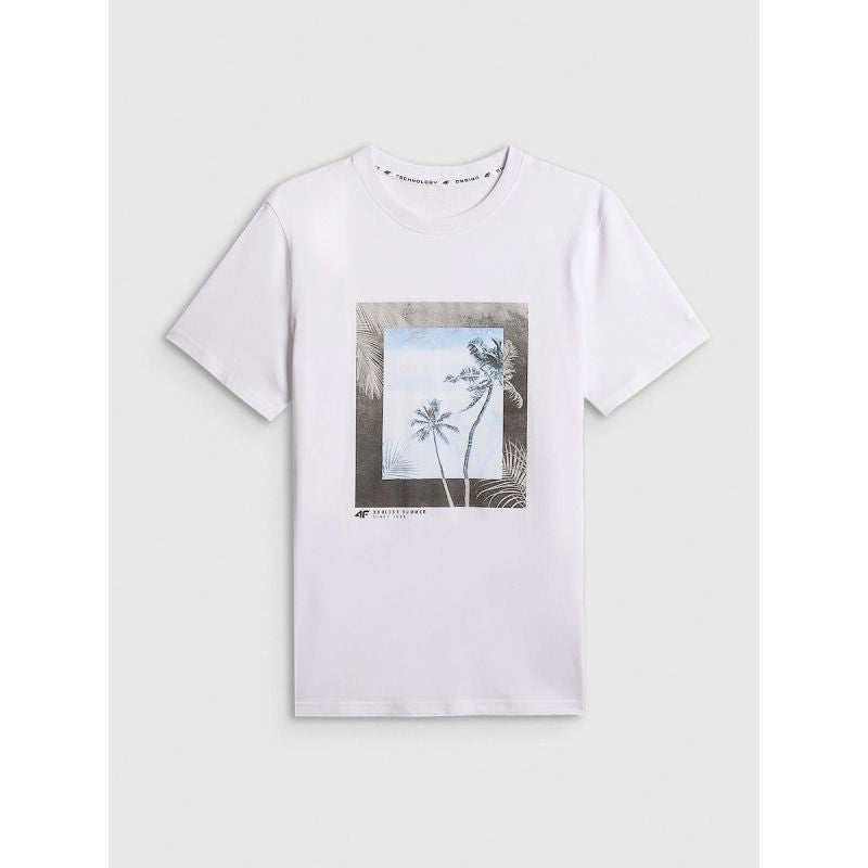 4F Men's regular printed T-shirt 3xl póló
