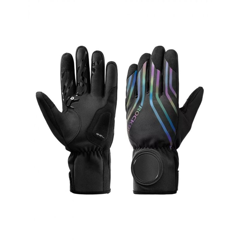 Rockbros Winter Cycling Gloves Black fekete kesztyű
