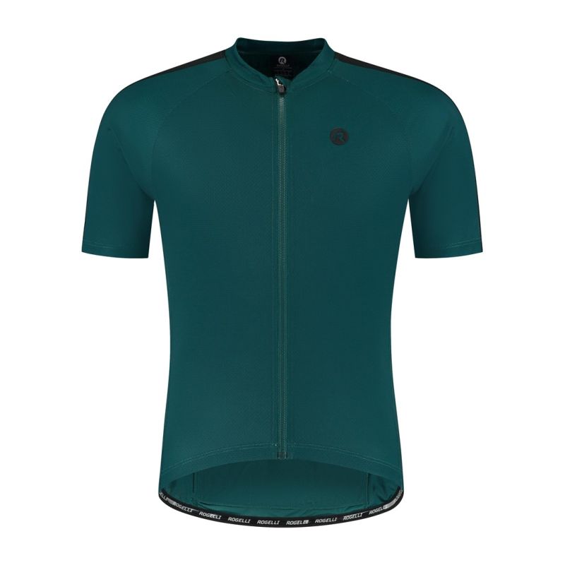 Rogelli EXPLORE turquoise cycling jersey türkiz kerékpáros ruha SIRC1000000.490.L