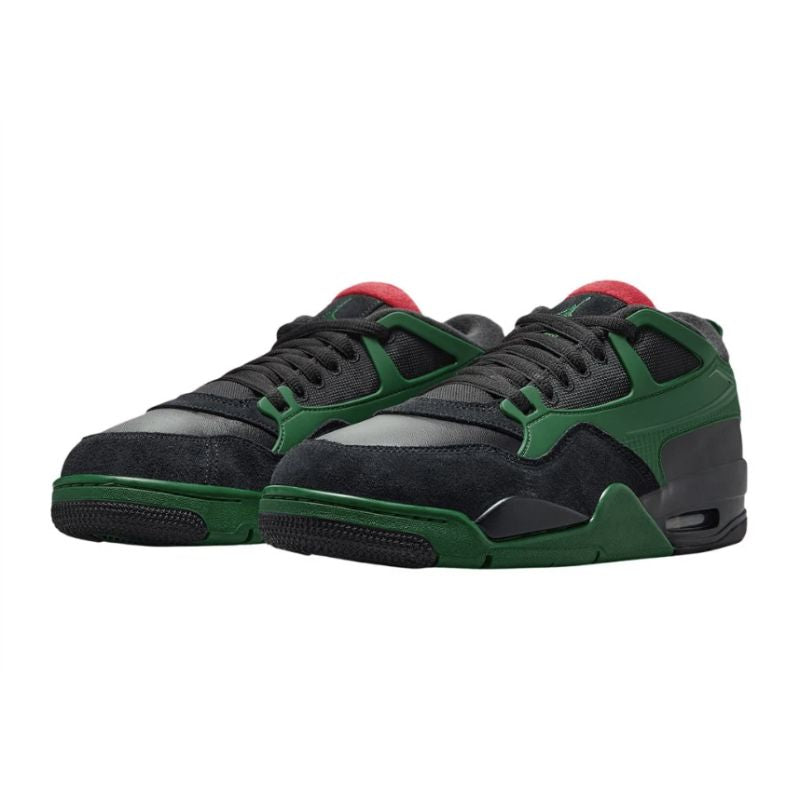 AIR Jordan 4 RM Black/Gorge Green Sneakers - zöld tornacipő