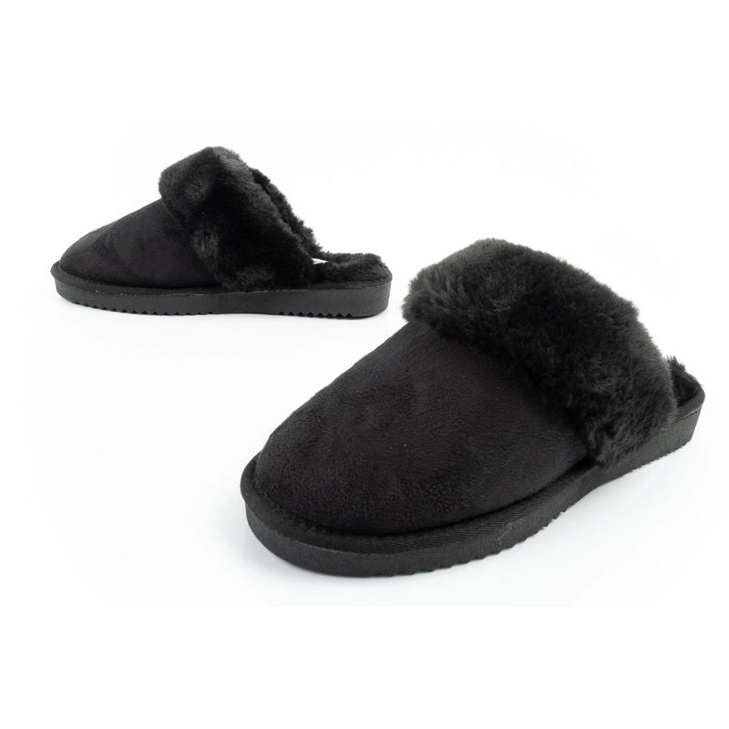 O'Neill Pomnio women's slippers, insulated slip-on slippers, fashionable, warm, black fekete papucs