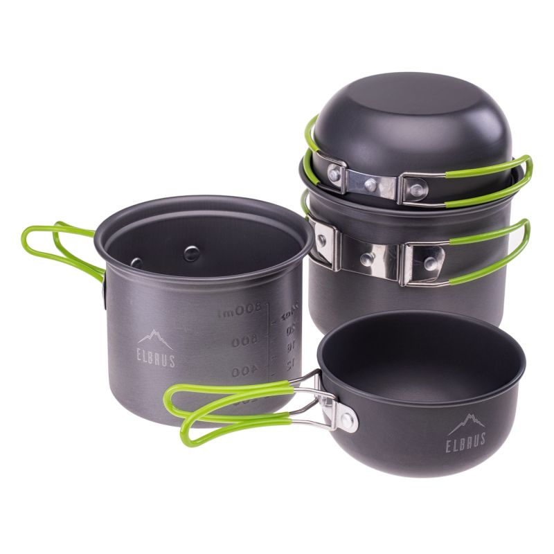 Elbrus Hike Pro Cook Set szürke sets, mess kits