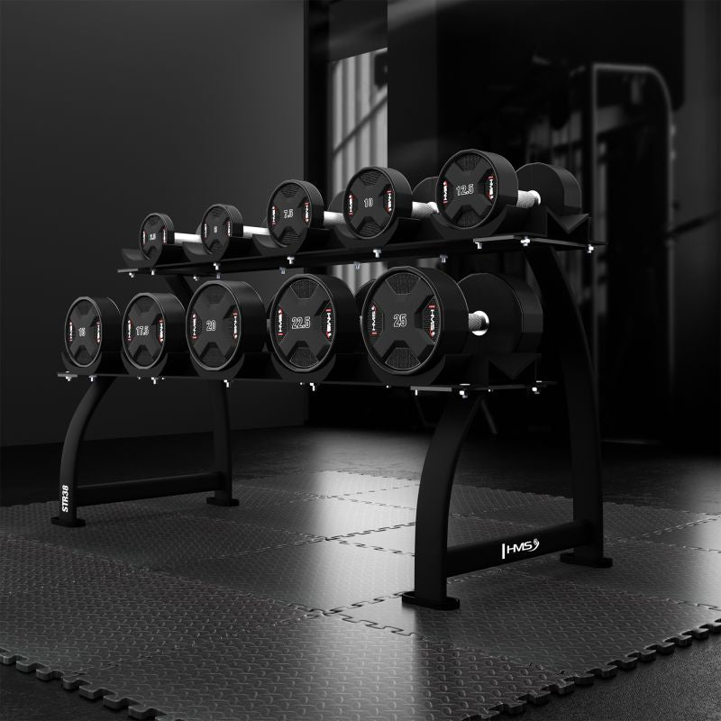 HMS HPC 10 KG POLYURETHANE Dumbbell CPU súlyzó 17-66-193