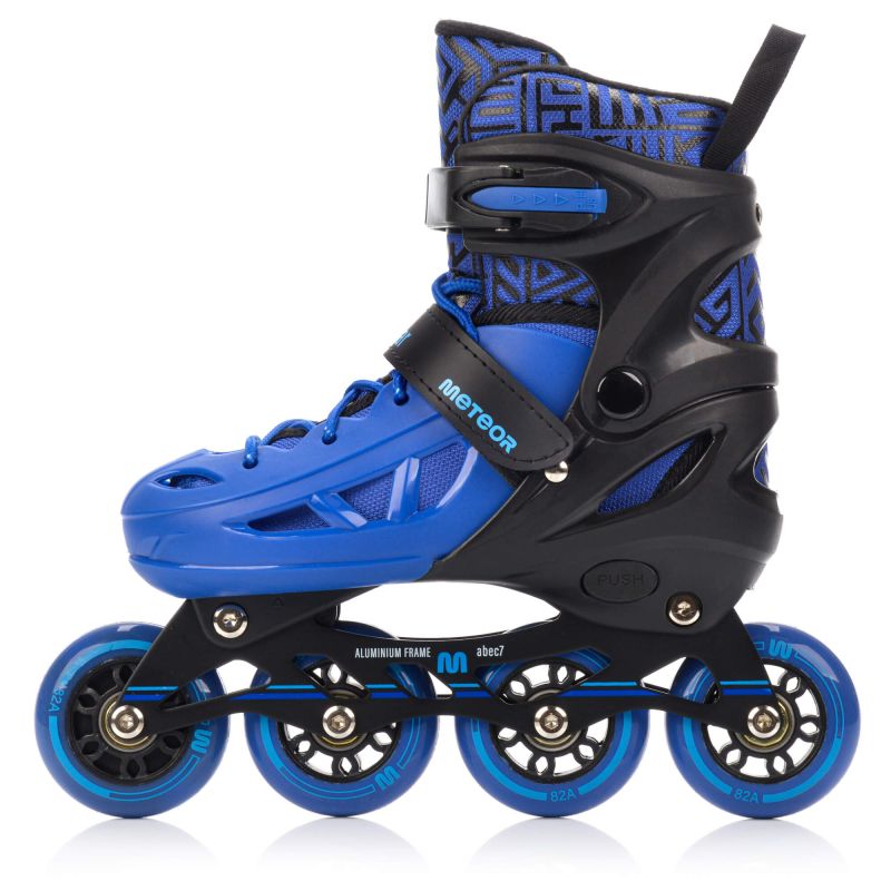 Meteor S 30-33 Loky Roller Skates Black/Blue