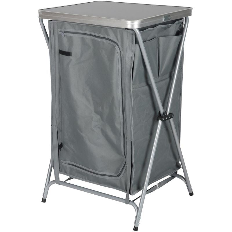 Enero FOLDABLE TRAVEL CABINET WITH 3 SHELVES CAMP tourist equipment