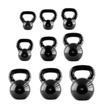 HMS Black KNV08 cast iron kettlebell fekete súlyzó 17-64-062