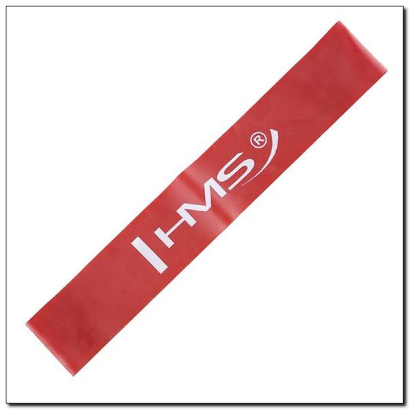 HMS Exercise band GU04 RED 0.7 x 50 x 600 MM piros csuklópánt 17-33-011