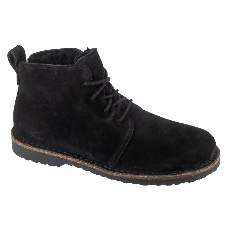 Birkenstock Uppsala Mid Shearling 1028154 Black fekete papucs