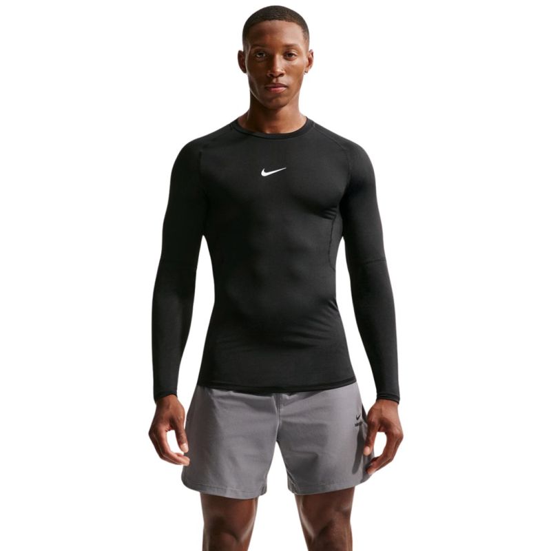 Nike Dri-Fit Pro Men's Longsleeve T-Shirt 010 fekete póló 158115XL