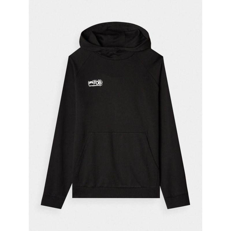 Men's sweatshirt with hood, open, 4F 4FRAW24TSWSM2072-20S kapucnis pulóver