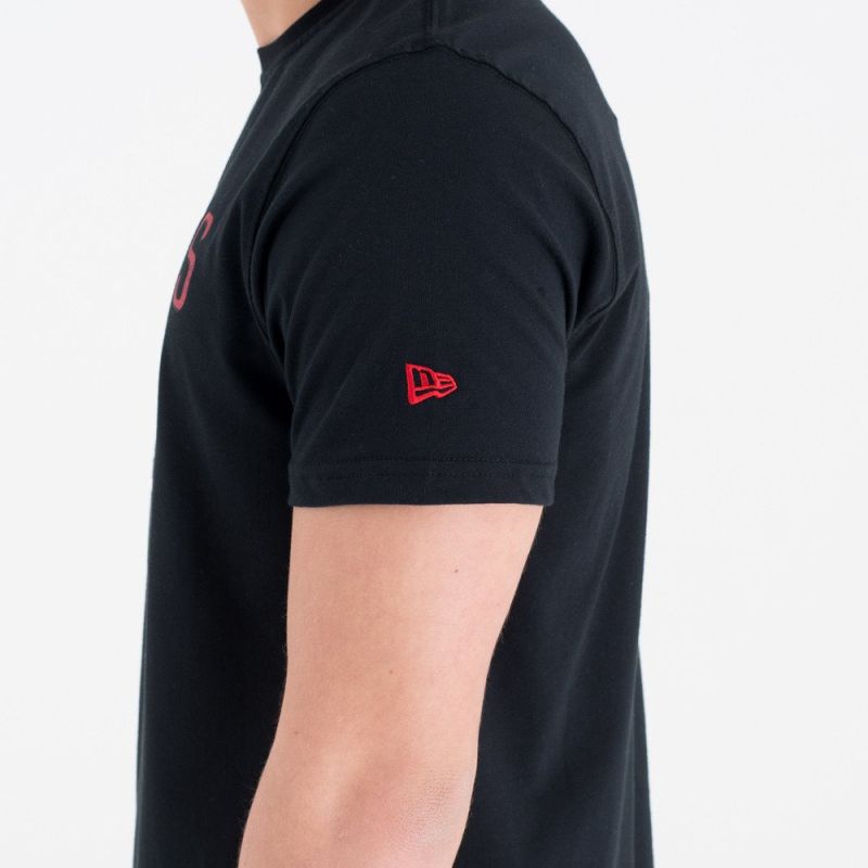 New Era NBA Houston Rockets T-shirt - fekete póló