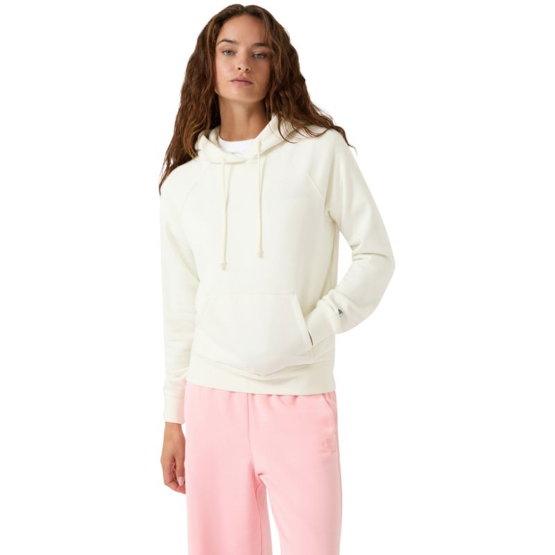 Champion Women's Hooded Sweatshirt Cream 118160 WW049 General