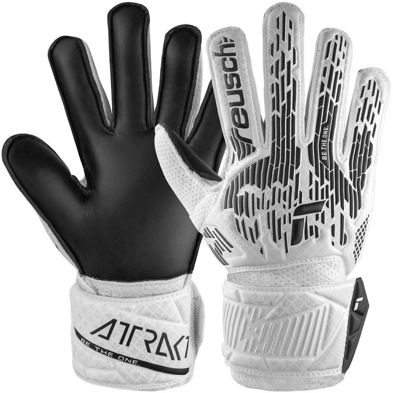 Reusch Attrakt Solid Jr 5472016 1101 goalkeeper gloves Kesztyű