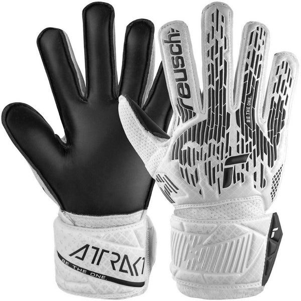 Reusch Attrakt Solid Jr 5472016 1101 goalkeeper gloves Kesztyű