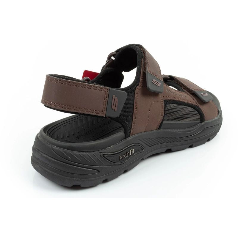 Skechers Arch Fit Men's Sandals with Velcro for Summer