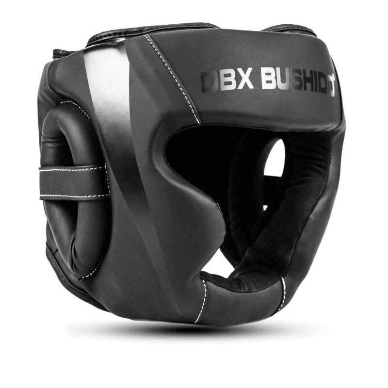 DBX Bushido Boxing Helmet - Black Master fekete helmets, martial arts equipment