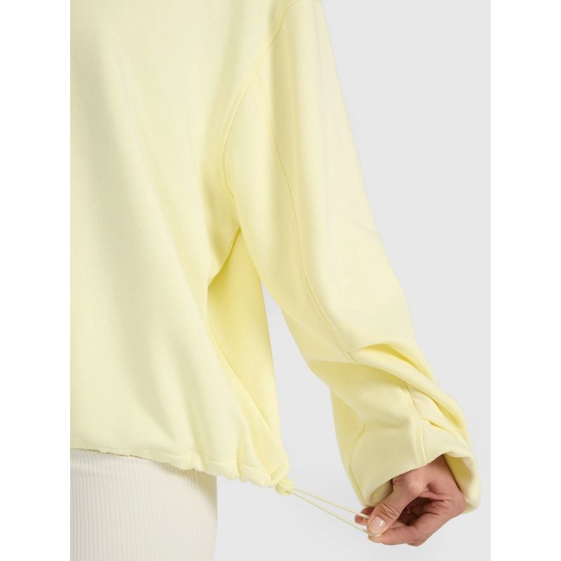 4f Women's sweatshirt with hood, open, 4FRAW25TSWSF2462-73S General