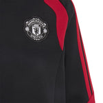 Adidas Manchester United Tiro 26 Junior sweatshirt fekete kapucnis pulóver KC4923