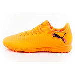 Puma men's sports Future 8 Play TT turf football orange narancssárga focicipő