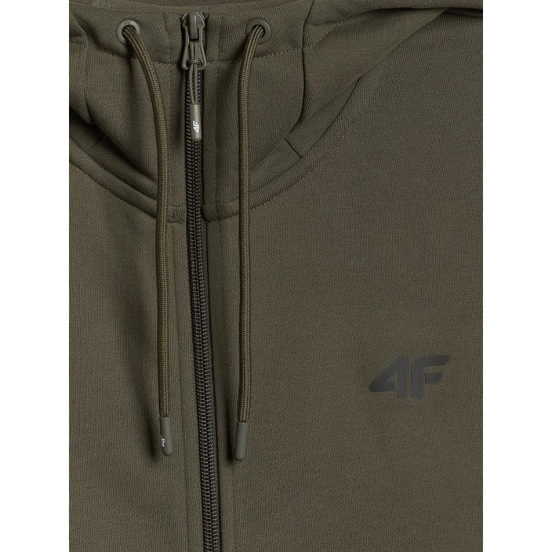 4F Men's zip-up hooded sweatshirt pulóver