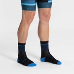 Rogelli HERO II socks black and kék zokni