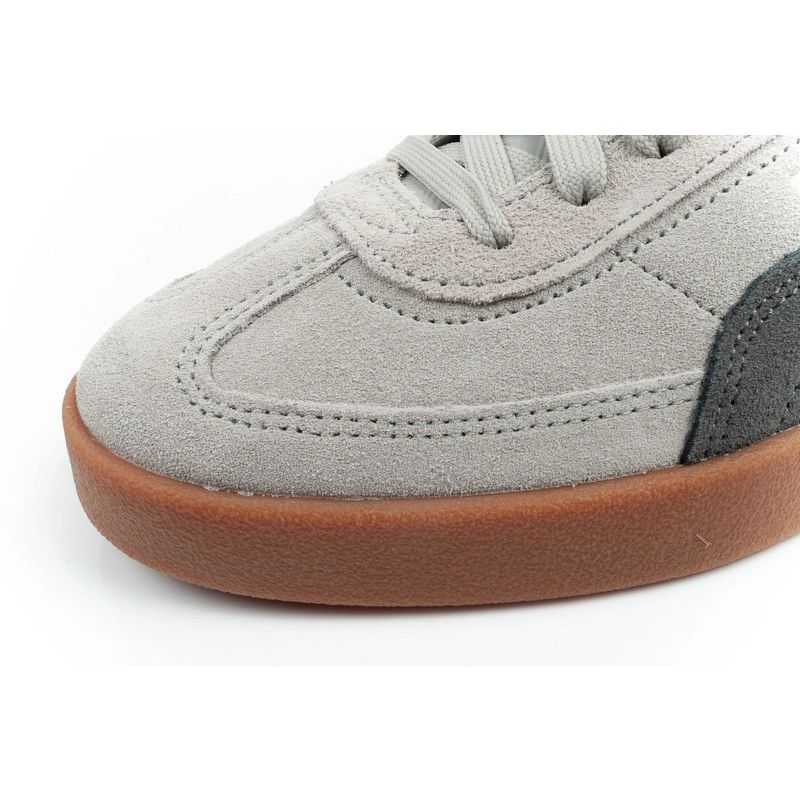 Puma Club II Era men's sports shoes, leather sneakers, szürke utcai cipő