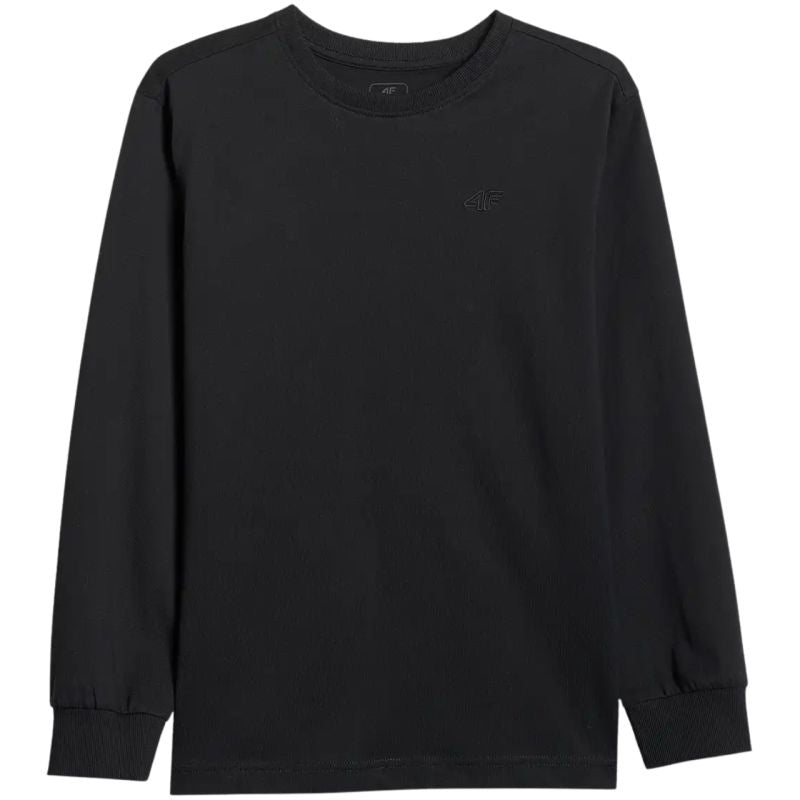 4F Boy's longsleeve t-shirt M459 deep 20S fekete ruházat 4FJWMM00TLONM45920S