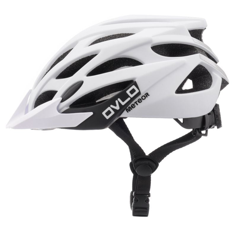 Meteor Ovlo L bicycle helmet 58-61 cm white uniw helmets
