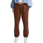 Nike Studio Fleece Women's Light barna nadrág IM8076259