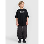 Boy's oversize T-shirt with print 4F 4FJRAW25TTSHM3065-20S