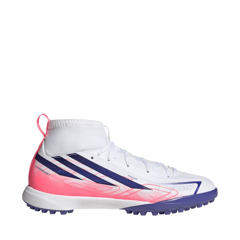 Adidas F50 Hyperfast League Mid TF Kids' Soccer cipő