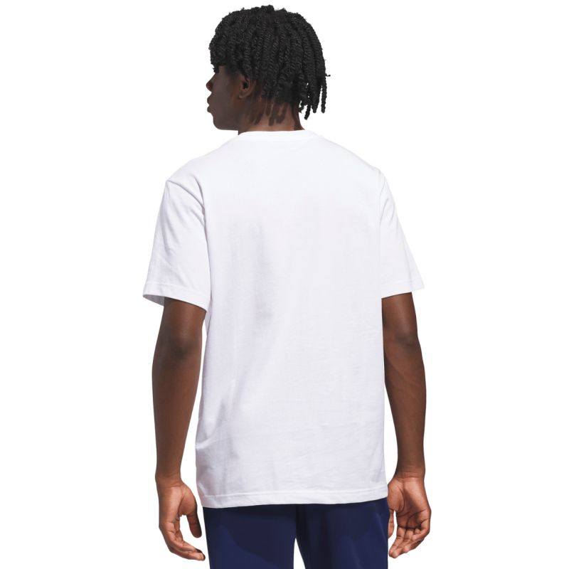 Adidas Sportsman Mountain Graphic Men's T-Shirt fehér póló