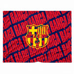 FC Barcelona blanket premium quality blanket granatowy takaró 125401